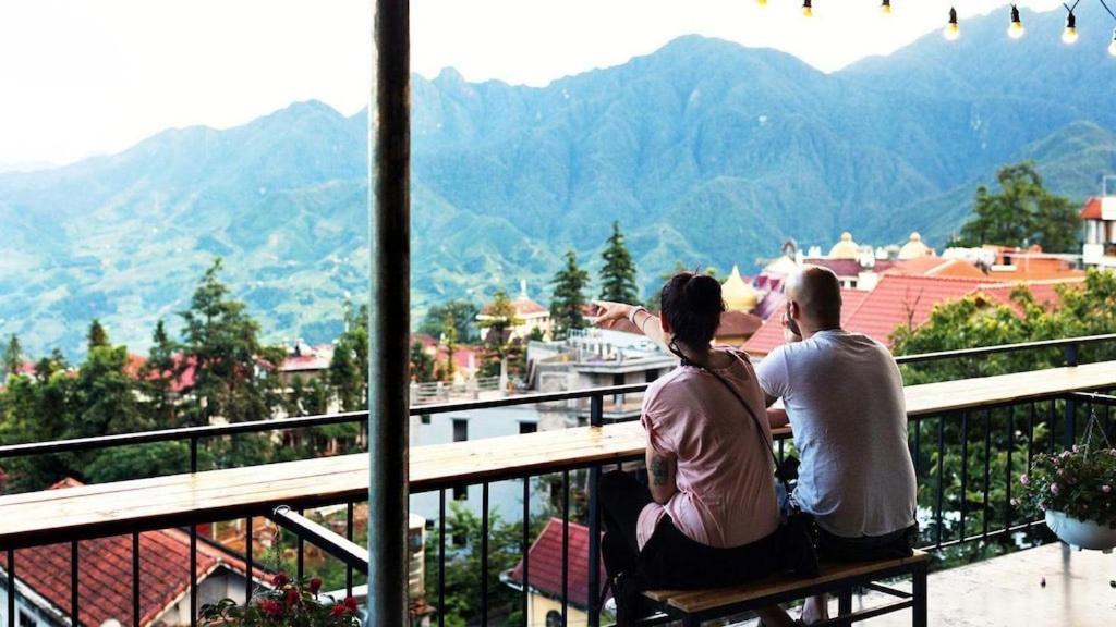 Sapa Center View Hotel Buitenkant foto